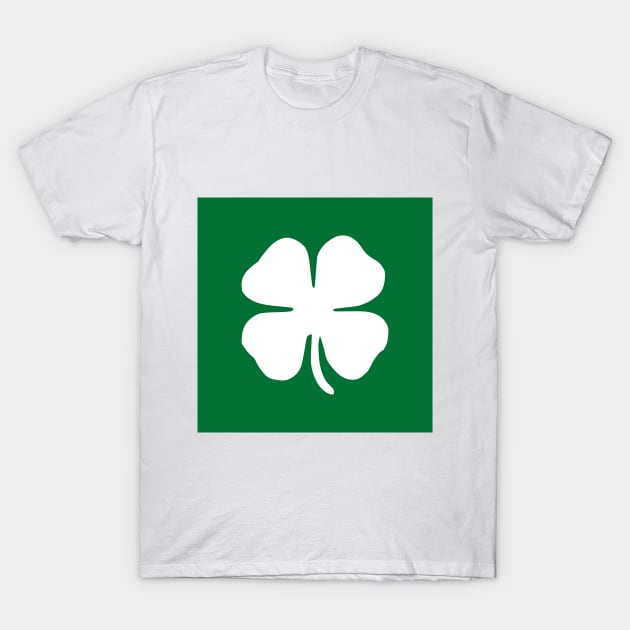 Four-Leaf Clover T-Shirt by PSCSCo